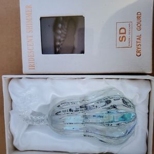 Cristal Gourd Simon Designs Pear Figurine